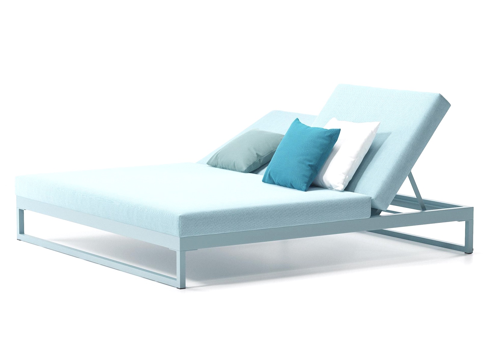 Product Image Landscape sunlounger Double with Legs